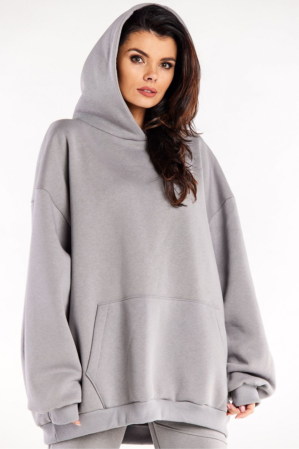 Women's Hoodie Oversized Kangaroo Pocket Cotton Blend – Hoodie | GUOCALI