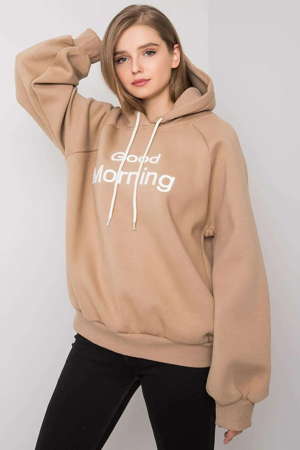 Women's hoodie Oversized Raglan Sleeve Logo Pullover – view 16