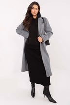 Women's hoodie black long sleeves styled view