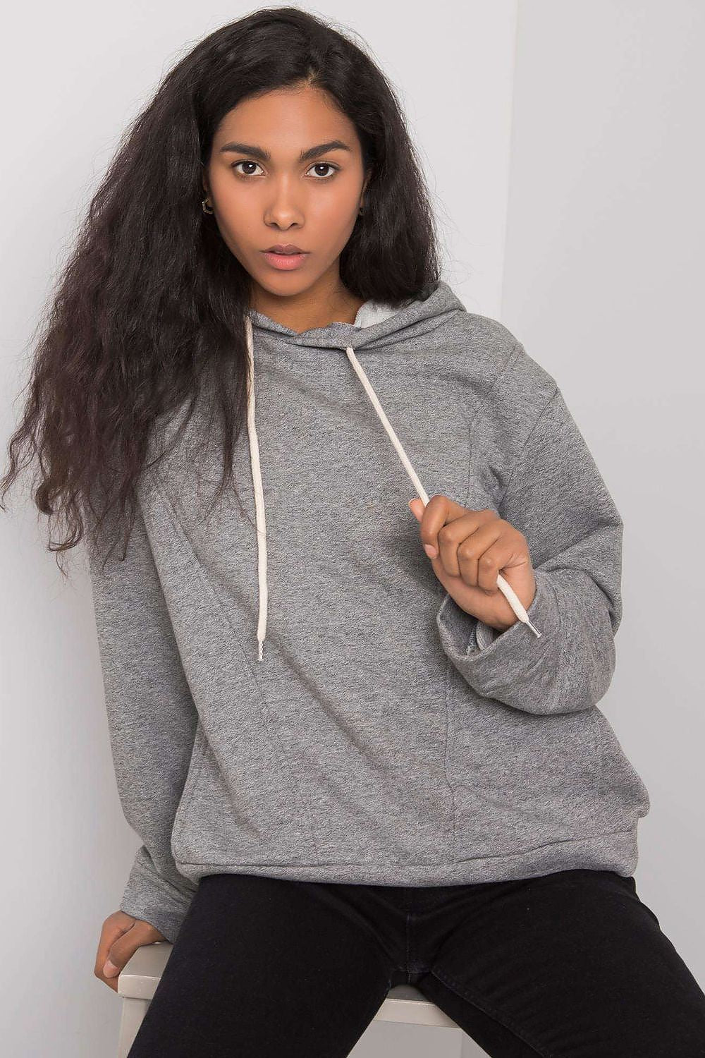 Women's Hoodie Pullover Regular Fit Cotton Blend – Hoodie | GUOCALI – view 2