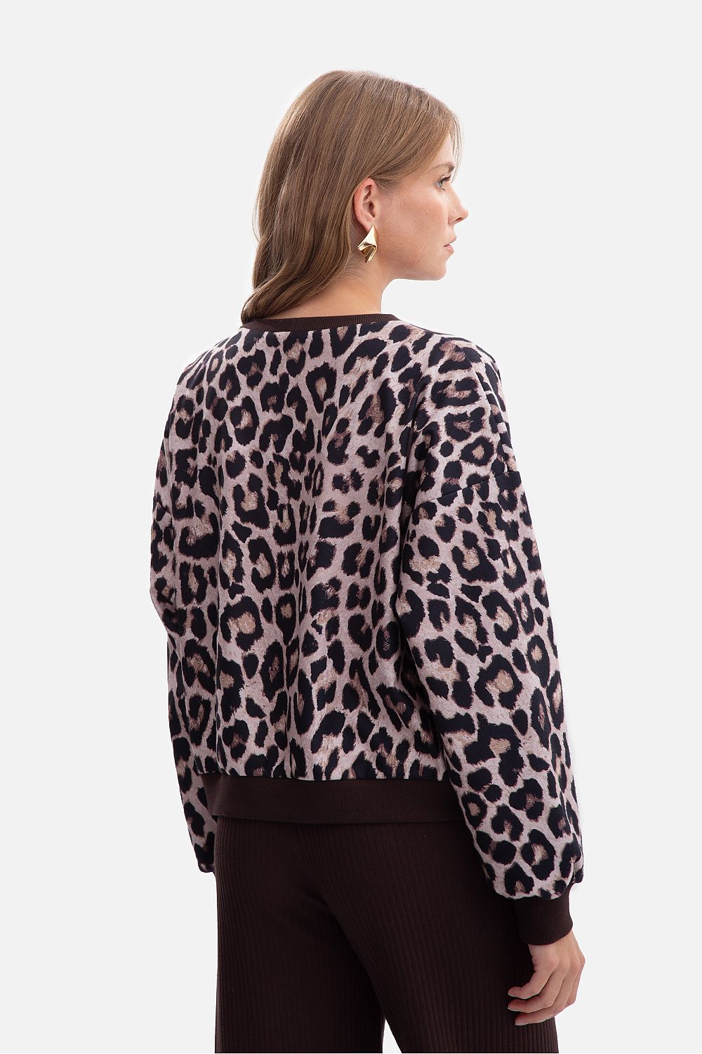 Women's sweatshirt multicolor everyday outfit view