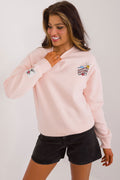 Women's Sweatshirt Crew Neck Back Print Cotton Blend – Sweatshirt | GUOCALI – view 7