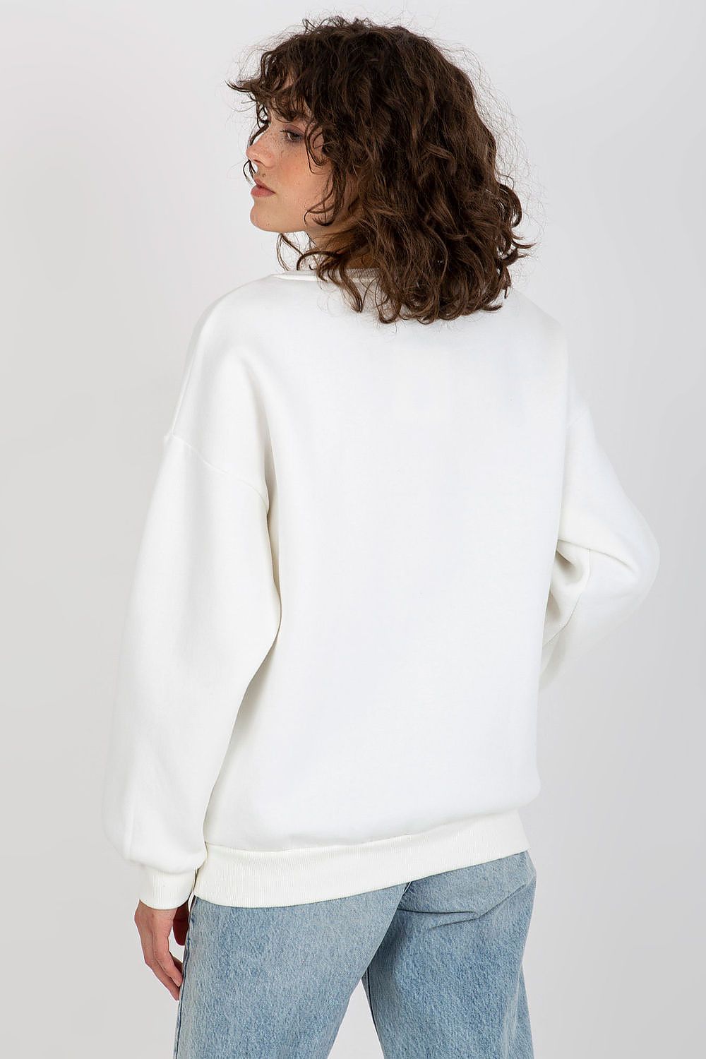 Women's sweatshirt beige additional view