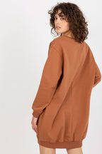 Women's sweatshirt green everyday outfit view