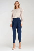 Women's Sweatshirt Oversized Shoulder Pads Crew Neck – Sweatshirt | GUOCALI – view 12