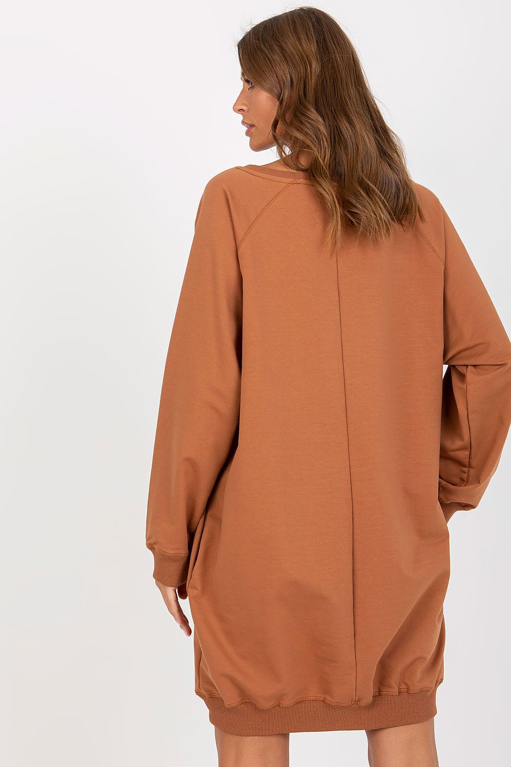 Women's sweatshirt brown everyday outfit view